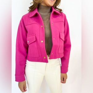 Hot Pink Lizzy Jacket